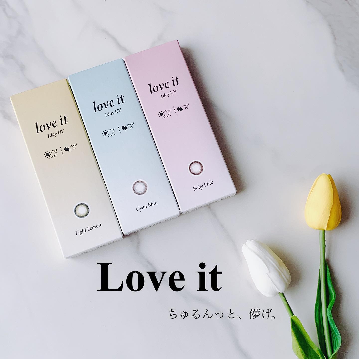 ラブイット ワンデー(10枚)/love it/カラーコンタクトレンズを使ったクチコミ（1枚目）