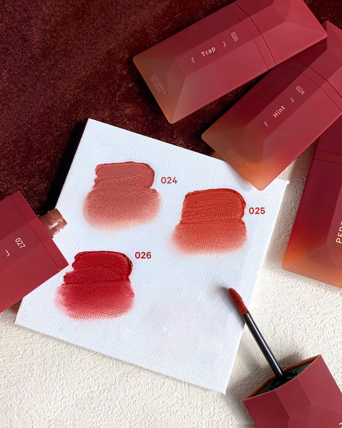 READ ME ベルベットマット リップティント赤狐限定/PERFECT DIARY/リップティントを使ったクチコミ（2枚目）