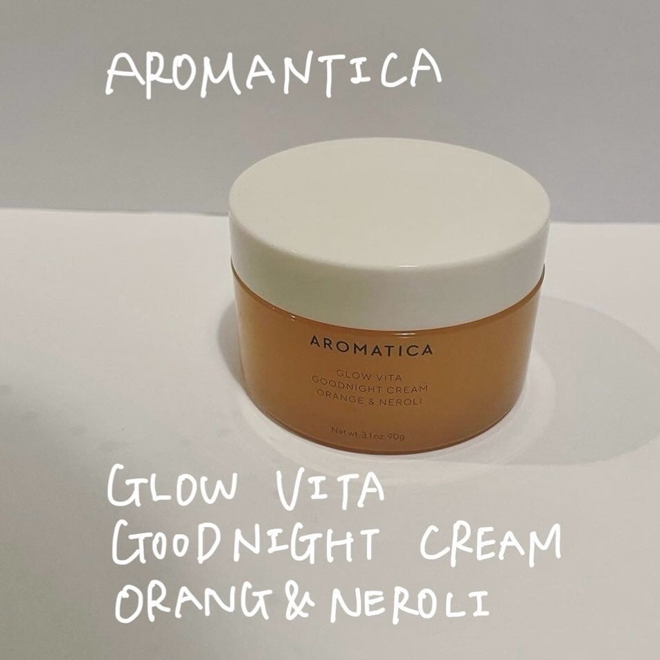 グロービタグットナイトクリーム/AROMATICA/フェイスクリームを使ったクチコミ(1枚目)