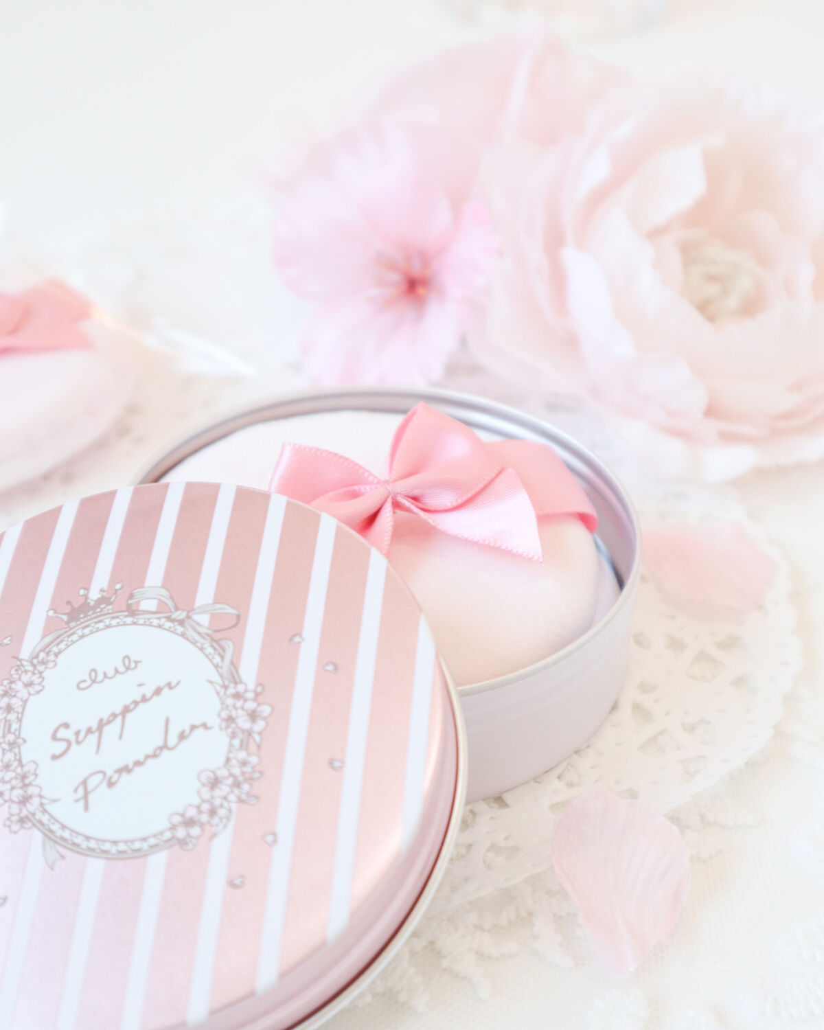 すっぴんパウダーB サクラシャボンの香り 2023/クラブ/フェイスパウダーを使ったクチコミ（3枚目）