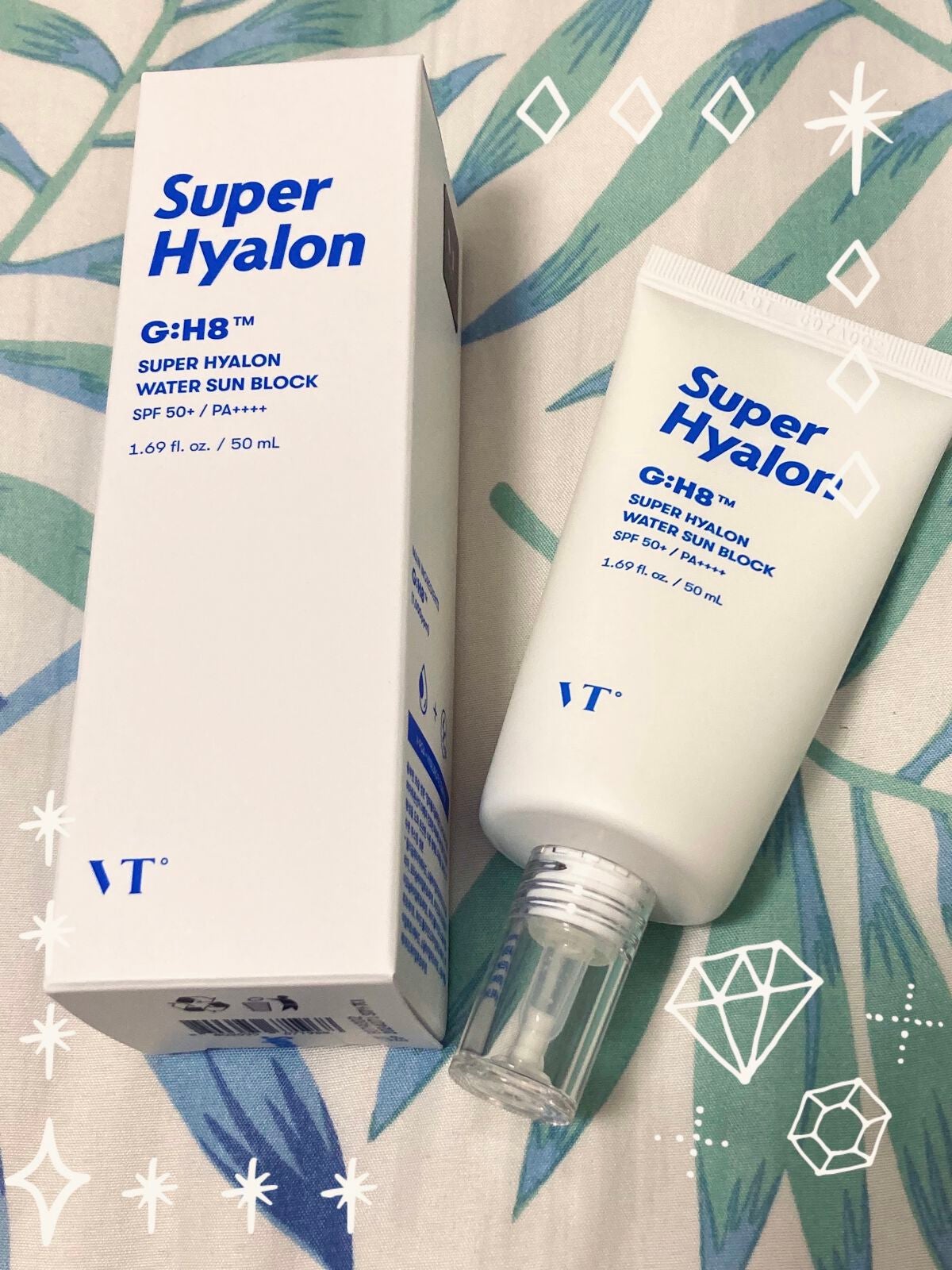 スーパーヒアルロンウォーターサンブロック/VT/乳液を使ったクチコミ(1枚目)