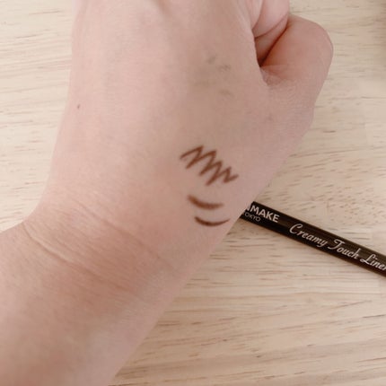 クリーミータッチライナー/キャンメイク/ジェルアイライナーを使ったクチコミ(3枚目)