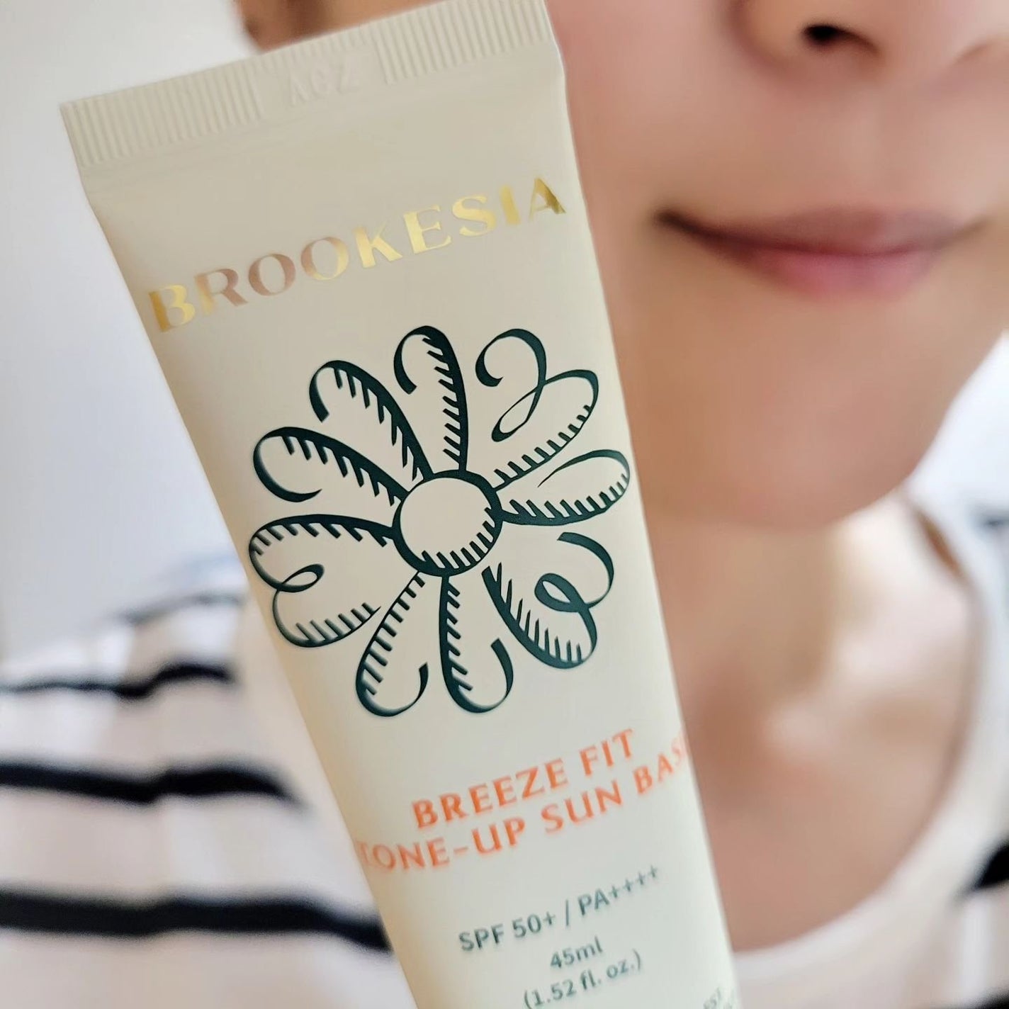 ブリーズフィット トーンアップ サンベース/BROOKESIA/日焼け止めクリームを使ったクチコミ(4枚目)