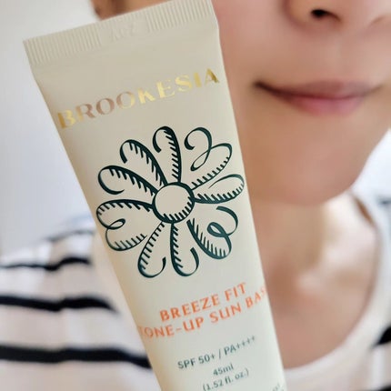 ブリーズフィット トーンアップ サンベース/BROOKESIA/日焼け止めクリームを使ったクチコミ(4枚目)