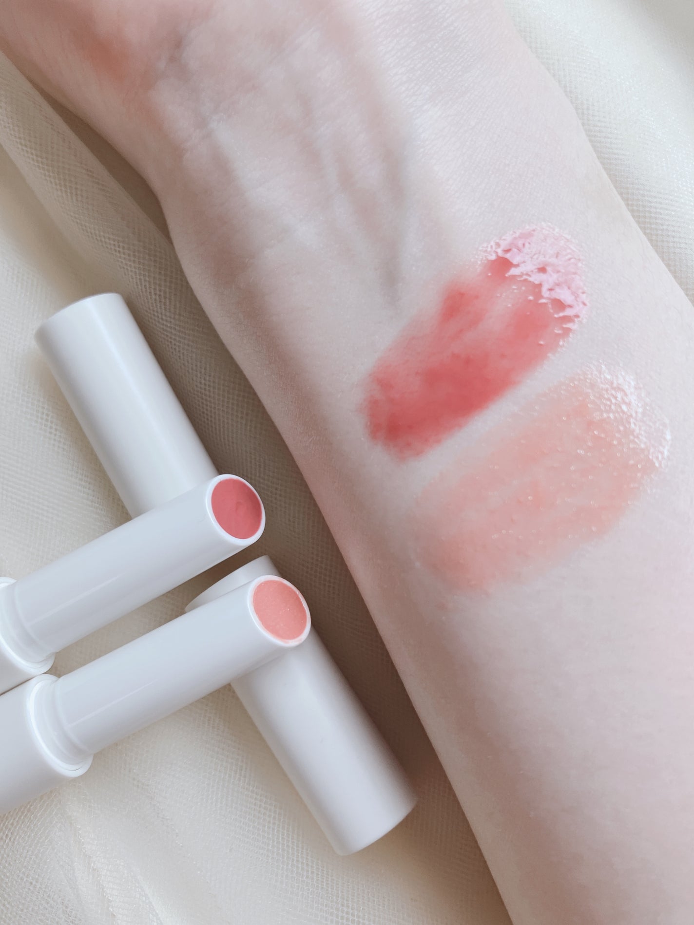 ベアグローペプチドメルティングバーム/PINATE/口紅を使ったクチコミ(4枚目)