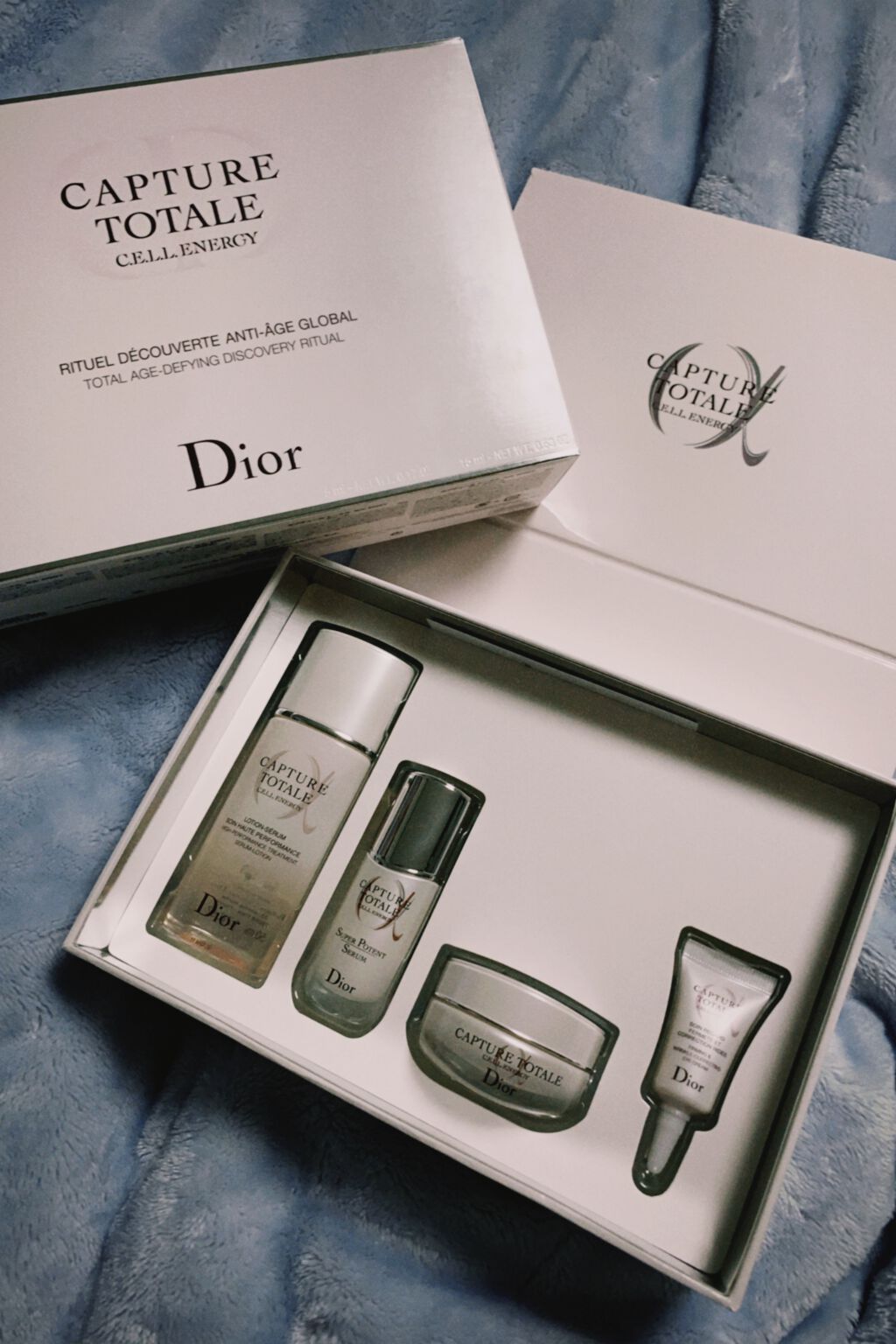 【旧】カプチュール トータル セル ＥＮＧＹ ディスカバリー キット/Dior/スキンケアキットを使ったクチコミ（2枚目）