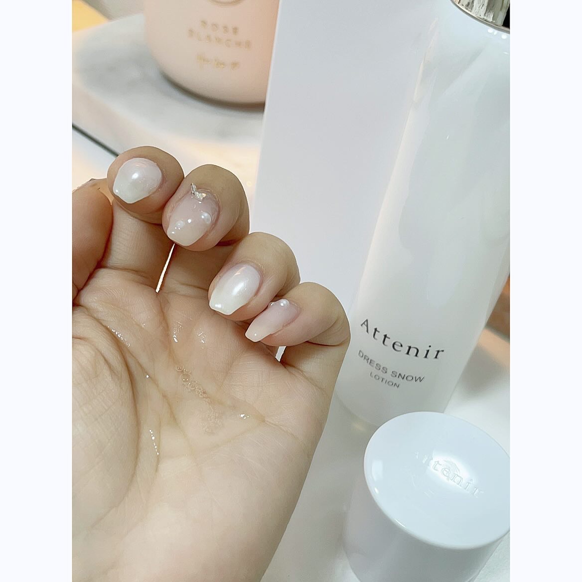 ドレススノー ローション【医薬部外品】 /アテニア/化粧水を使ったクチコミ（3枚目）