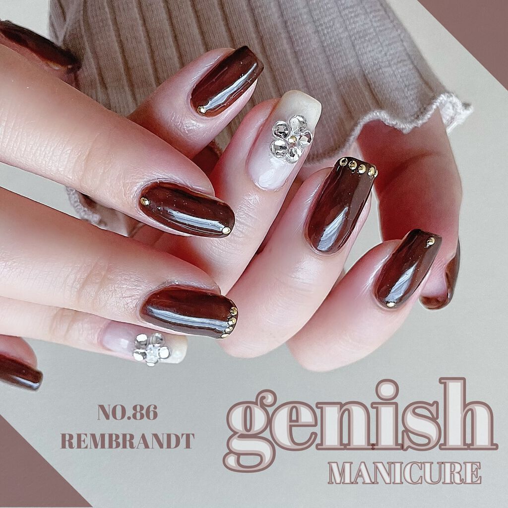 ジーニッシュ No.86 REMBRANDT レンブラント/ジーニッシュマニキュア/マニキュアを使ったクチコミ（1枚目）