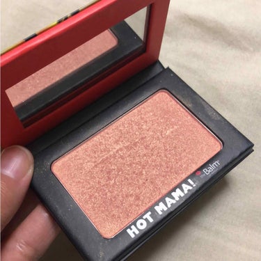 the Balm ホットママのクチコミ「
the  Balm
HOT MAMA!


アメリカのコスメブランド、ザバームのチークです。.....」（2枚目）