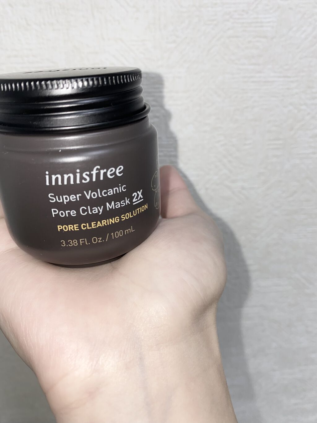 スーパーヴォルカニック　ポア　クレイマスク/innisfree/洗い流すパック・マスクを使ったクチコミ（1枚目）