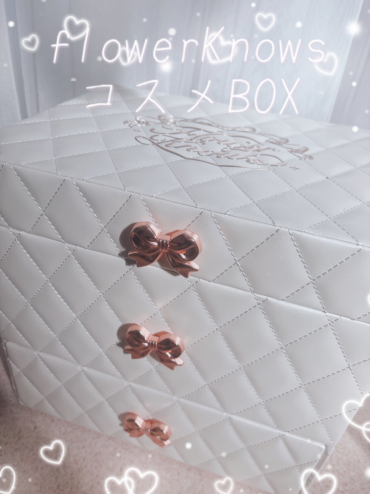 Zu on LIPS 「フラワーノーズのコスメボックスが可愛くて大容量でとても良かった..」(1枚目)