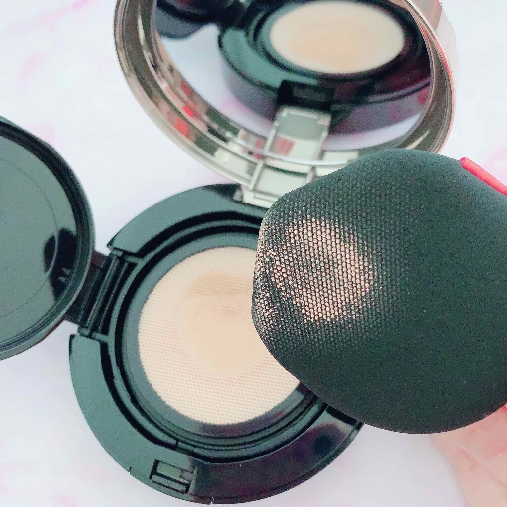 ドラマティックジェリーコンパクト/マキアージュ/クッションファンデーションを使ったクチコミ（3枚目）