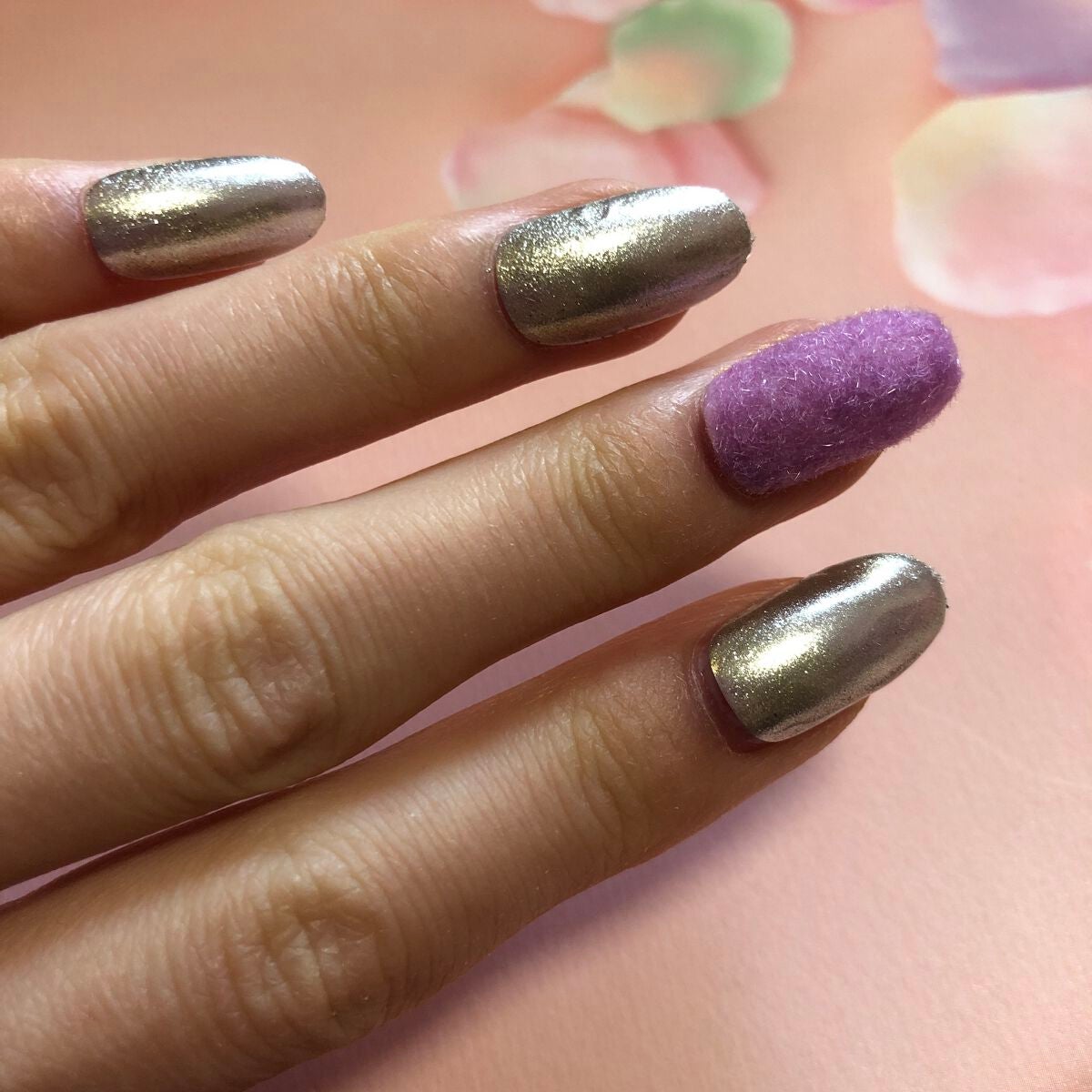 ジェルネイル(ライト対応)/セリア/ジェルネイルを使ったクチコミ(3枚目)