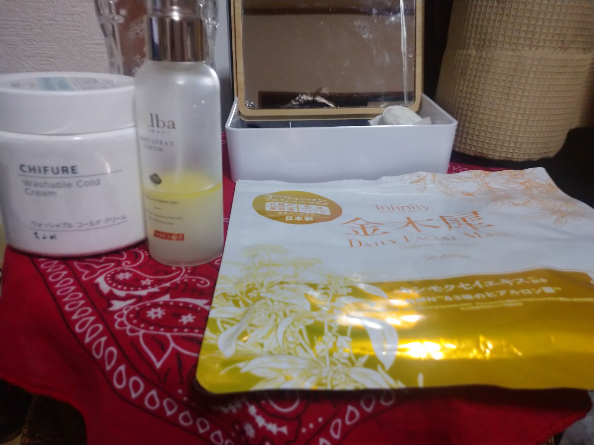 金木犀プレミアムフェイシャルマスク/Infinity/シートマスク・パックを使ったクチコミ（1枚目）