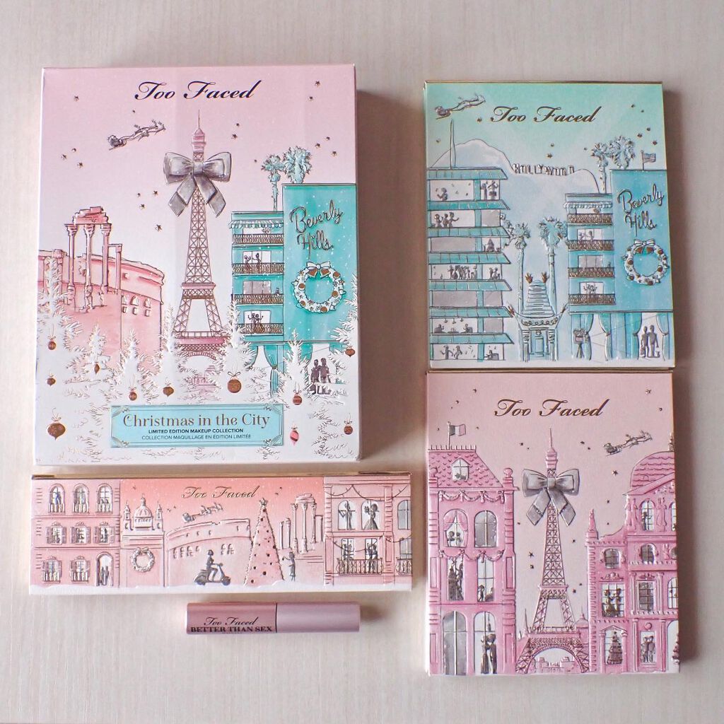 クリスマス イン ザ シティ メイクアップコレクション/Too Faced/メイクアップキットを使ったクチコミ(3枚目)