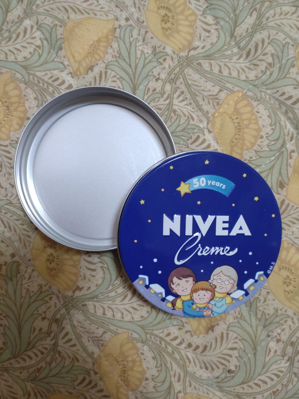 ニベアクリーム 限定デザイン 缶(生産終了）/ニベア/ボディクリームを使ったクチコミ（1枚目）