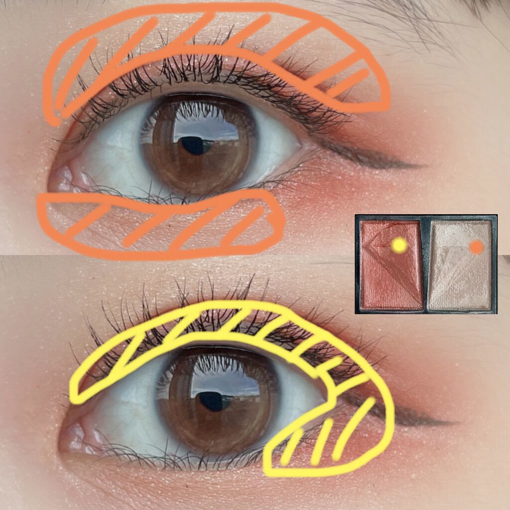 クラッシュダイヤモンドアイズ/KATE/アイシャドウパレットを使ったクチコミ（2枚目）