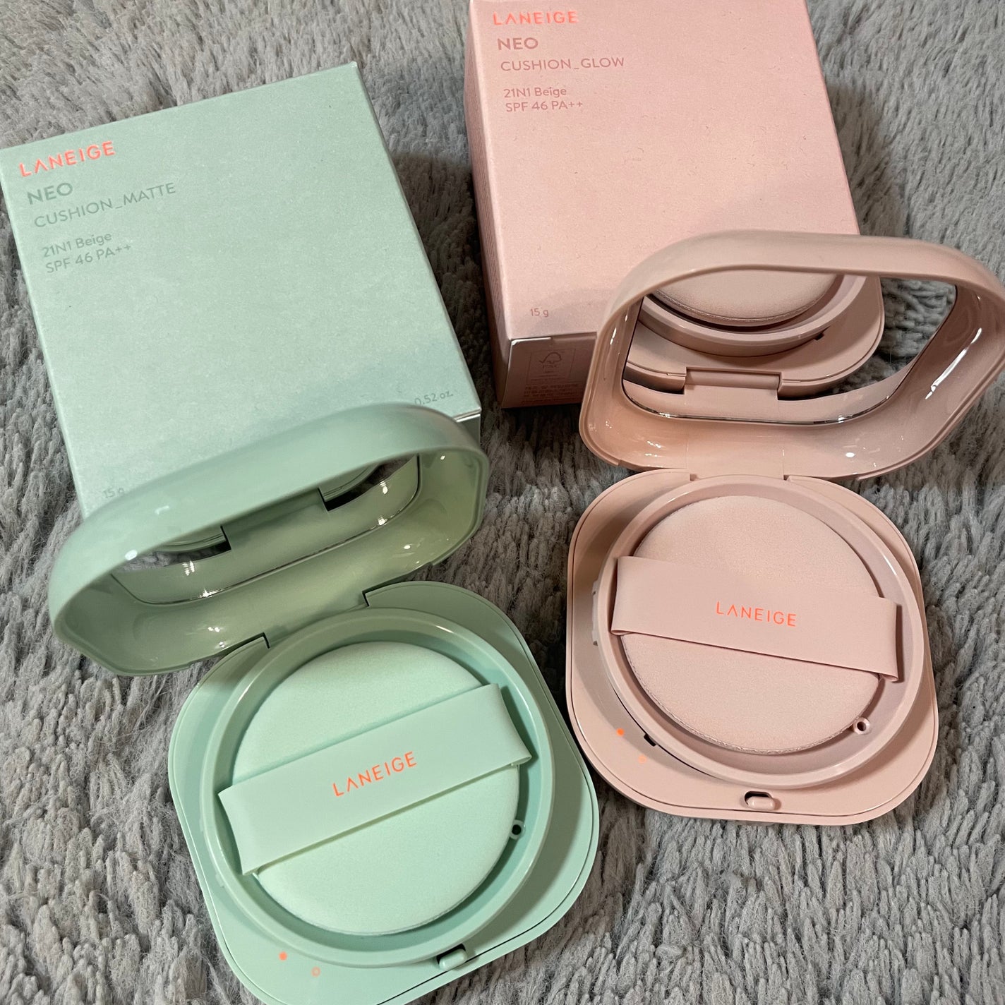 ネオクッション マット/LANEIGE/クッションファンデーションを使ったクチコミ(1枚目)