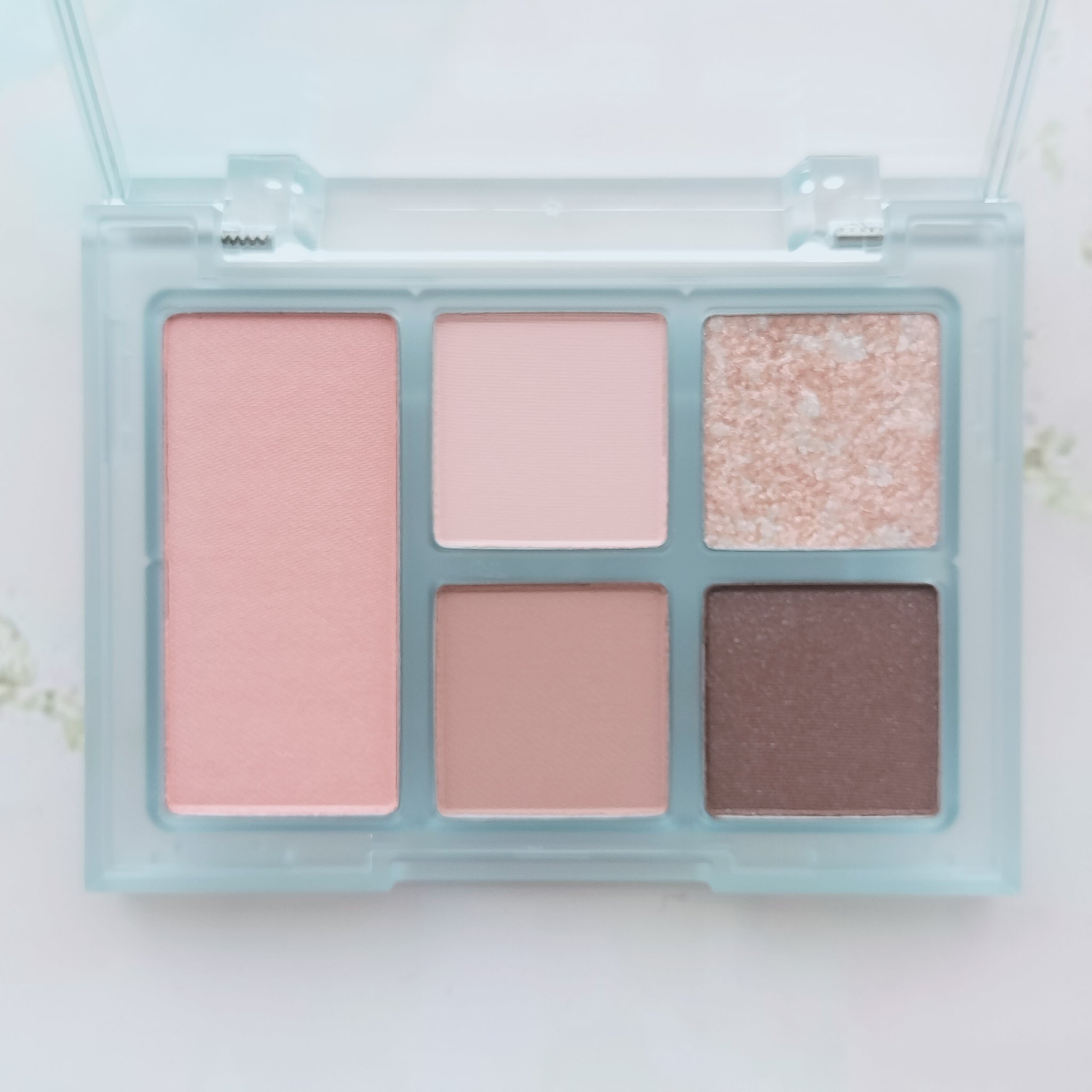 オールラウンドアイパレット 05 ローズファズ/hince/マルチパレットを使ったクチコミ（2枚目）