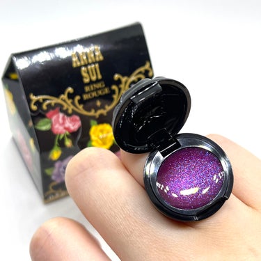 ANNA SUI リング ルージュのクチコミ「▼#ANNA_SUI
リングルージュ  200

指輪がリップという、いつ使うんだリップ。
2.....」（1枚目）