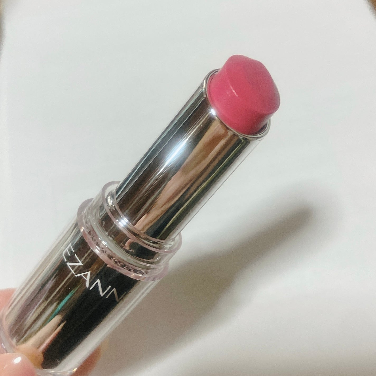 ラスティンググロスリップ/CEZANNE/口紅を使ったクチコミ(2枚目)