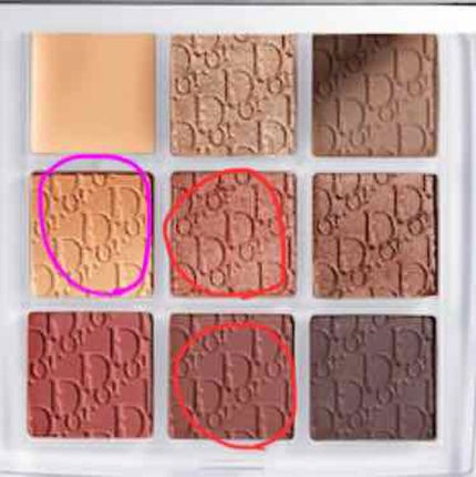 ディオール バックステージ アイ パレット/Dior/アイシャドウパレットを使ったクチコミ(1枚目)