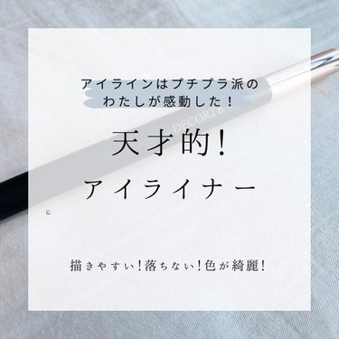 ラスティング ジェルアイライナー/DECORTÉ/ジェルアイライナーを使ったクチコミ（1枚目）