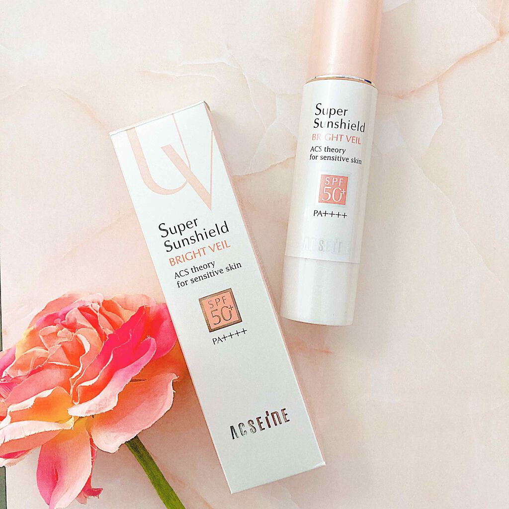 スーパーサンシールド ブライトヴェール/ACSEINE/化粧下地を使ったクチコミ（1枚目）