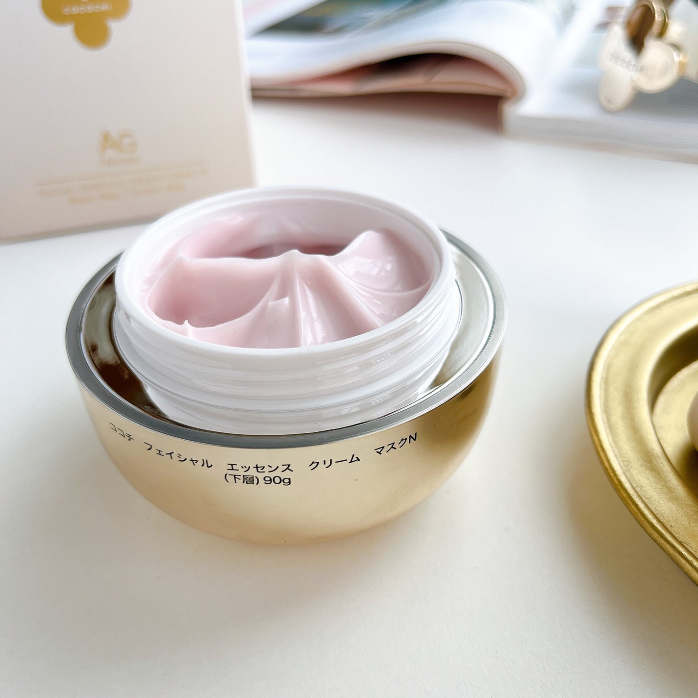 フェイシャル エッセンス クリームマスク/COCOCHI/フェイスクリームを使ったクチコミ(5枚目)