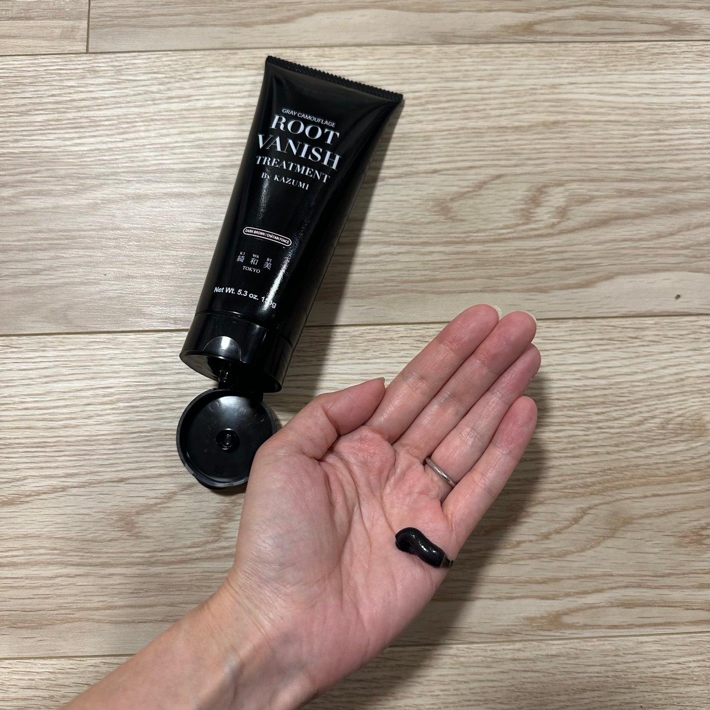 ROOT VANISH 白髪染めカラーシャンプー/ トリートメント/綺和美/市販シャンプーを使ったクチコミ(3枚目)