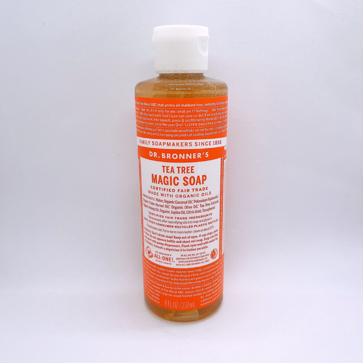 マジックソープ ティートゥリー 473ml/ドクターブロナー/ボディソープを使ったクチコミ（1枚目）