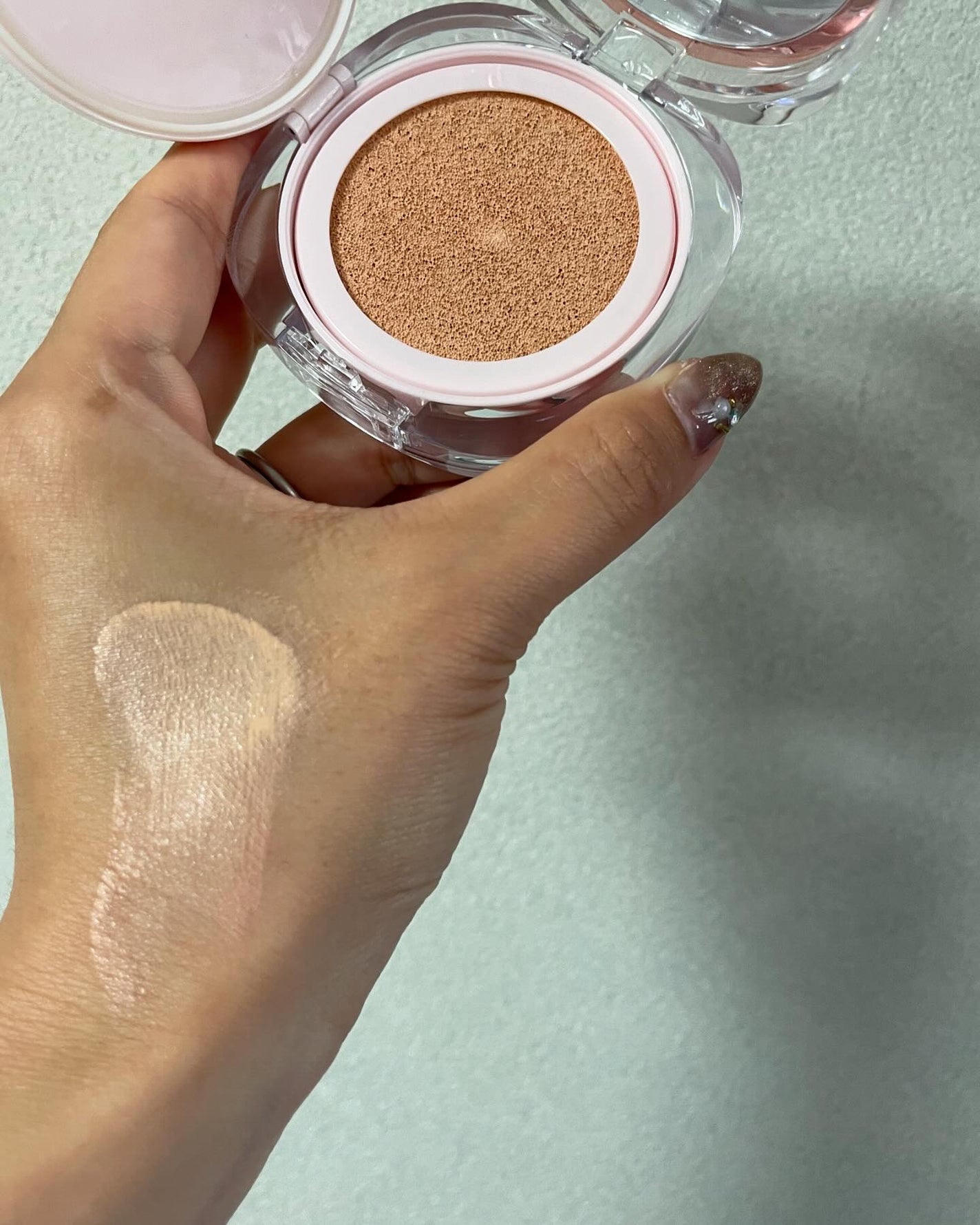 アリウル インクフェザーカバーラスティングクッション/Ariul/クッションファンデーションを使ったクチコミ(8枚目)