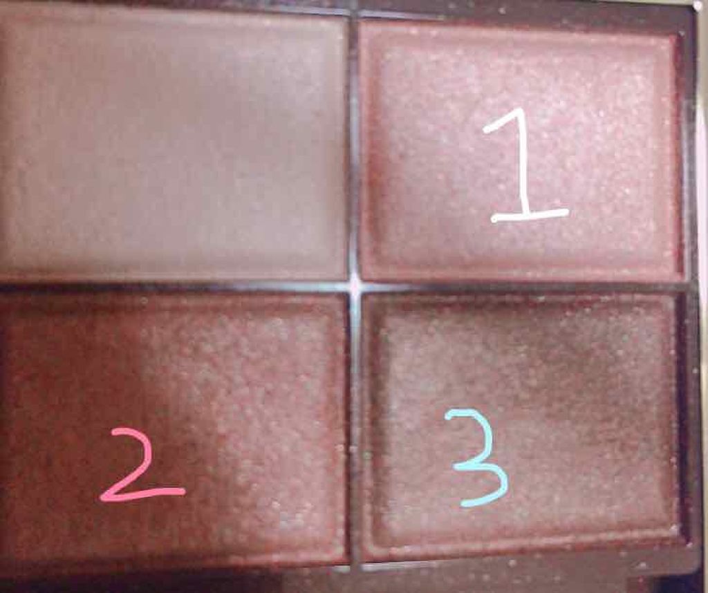 スキニーリッチシャドウ/excel/アイシャドウパレットを使ったクチコミ(2枚目)