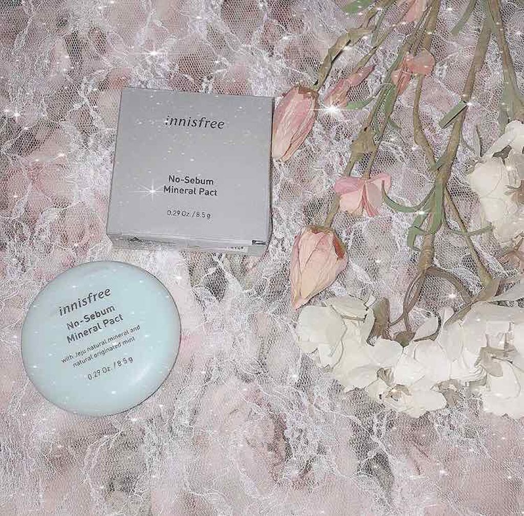 ノーセバム ミネラルパクト N/innisfree/プレストパウダーを使ったクチコミ（1枚目）