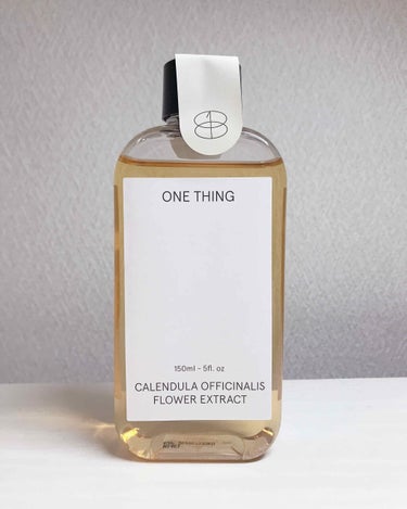 カレンデュラ化粧水/ONE THING/化粧水を使ったクチコミ（1枚目）