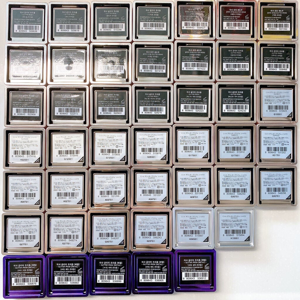 グリッタープリズム シャドウ/MISSHA/グリッターを使ったクチコミ(3枚目)