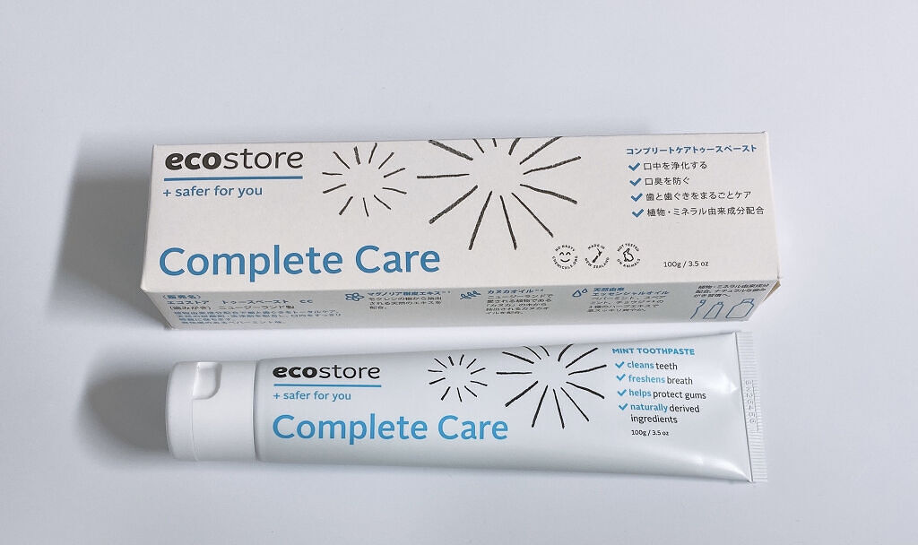 トゥースペースト＜ホワイトニング＞/ecostore/歯磨き粉を使ったクチコミ（1枚目）