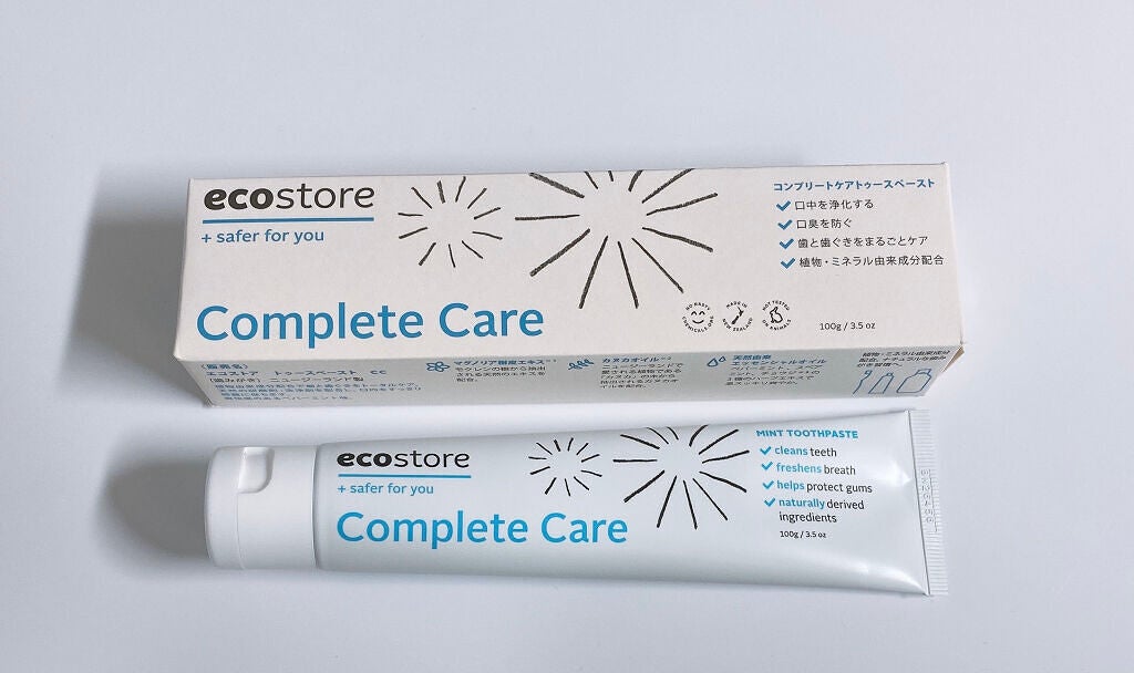 トゥースペースト<ホワイトニング>/ecostore/歯磨き粉を使ったクチコミ(1枚目)