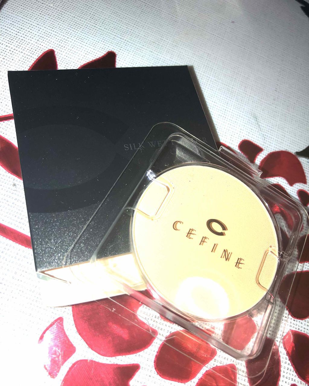 シルクウェットパウダー/セフィーヌ/パウダーファンデーションを使ったクチコミ(1枚目)