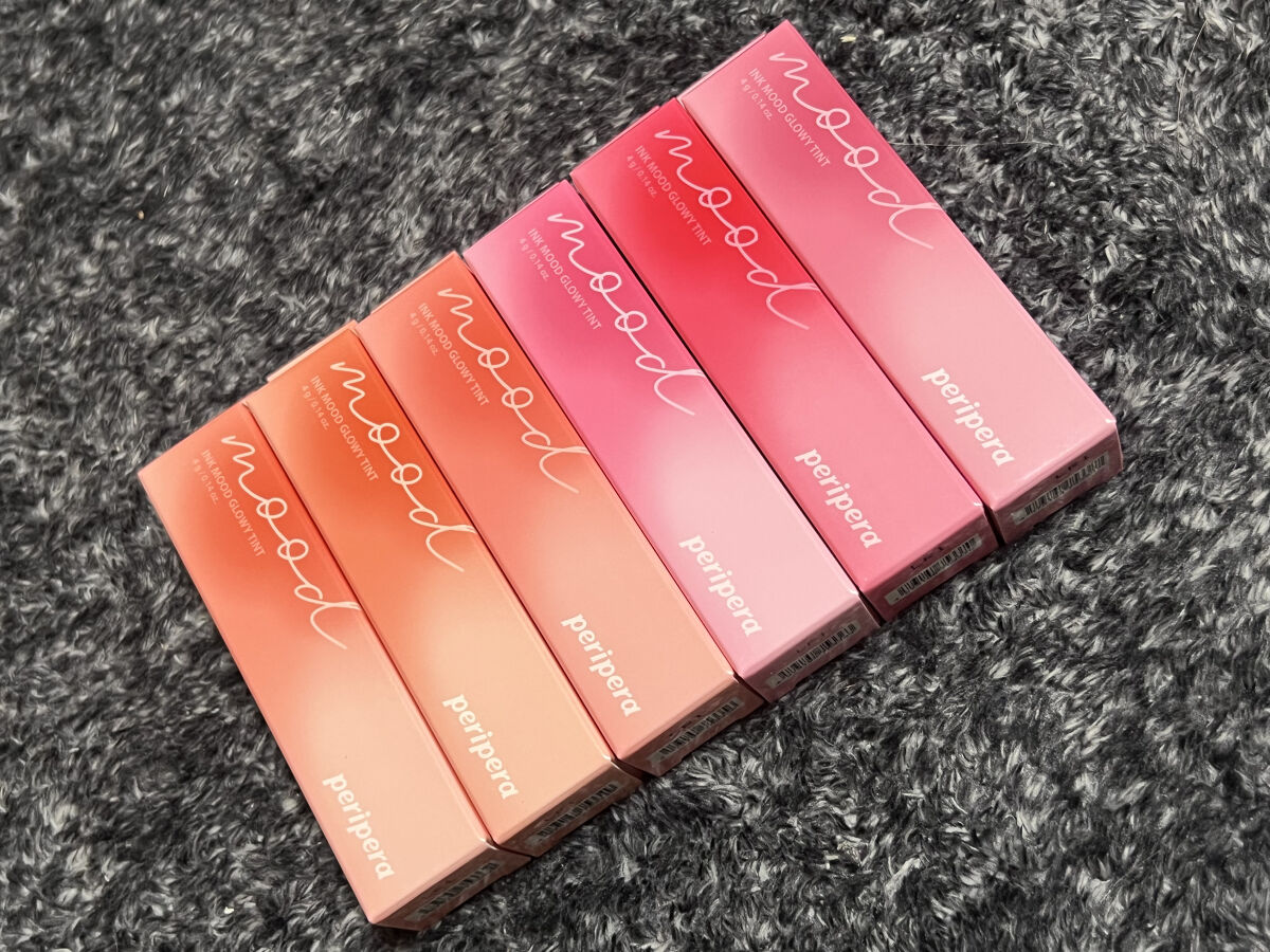 ペリペラ インク ムード グロイ ティント/PERIPERA/リップティントを使ったクチコミ（2枚目）