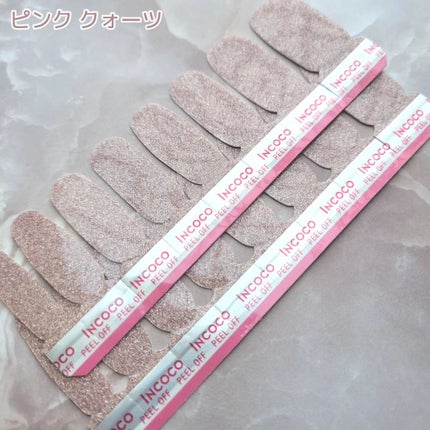 INCOCO インココ マニキュアシート/インココ/ネイルシールを使ったクチコミ(3枚目)