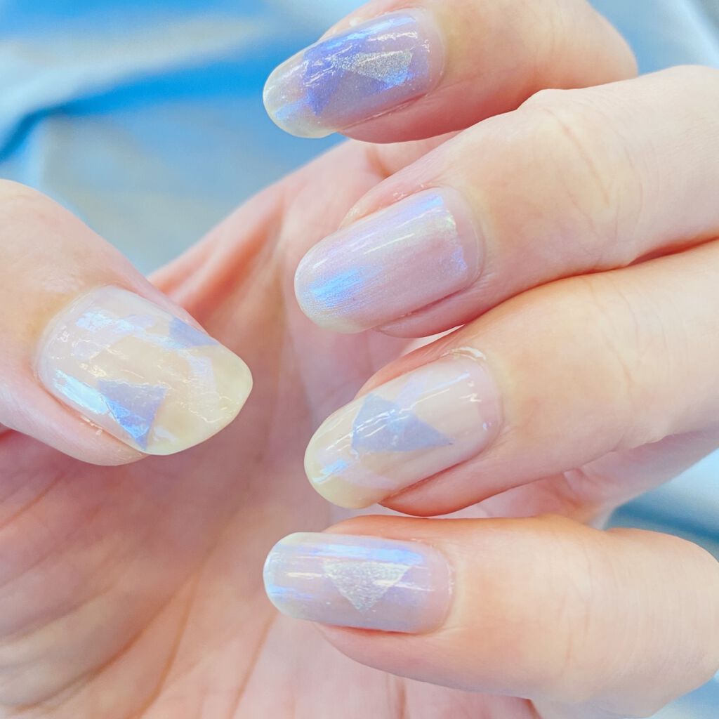 ネイルホリック リミテッドカラー Sparkle ornament SV075/ネイルホリック/マニキュアを使ったクチコミ（3枚目）