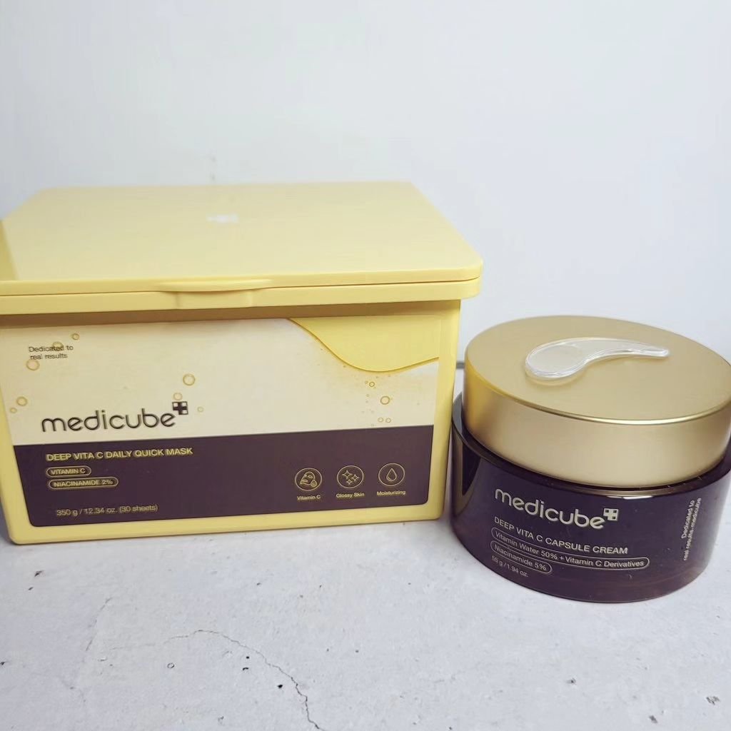 ディープビタCカプセルクリーム/MEDICUBE/フェイスクリームを使ったクチコミ（1枚目）