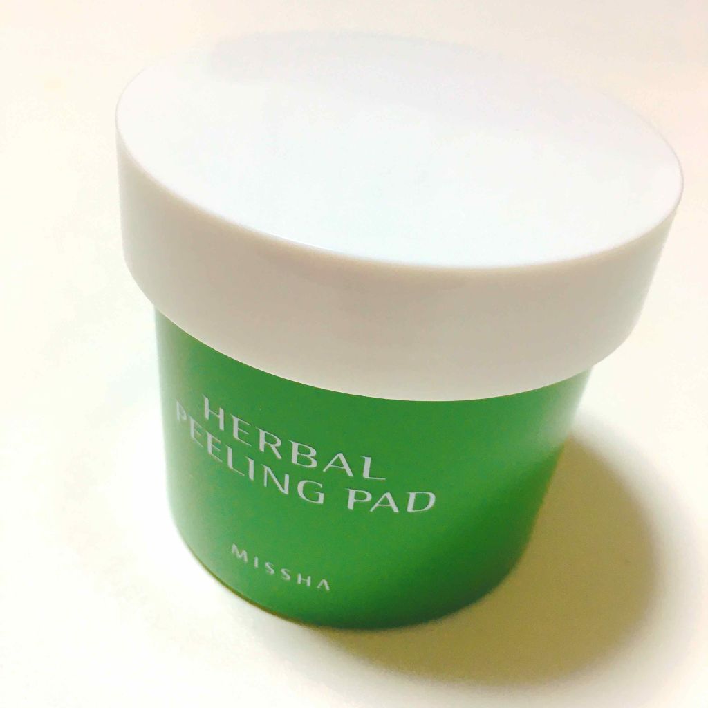 ハーバル ピーリング パッド/MISSHA/トナーパッドを使ったクチコミ（1枚目）