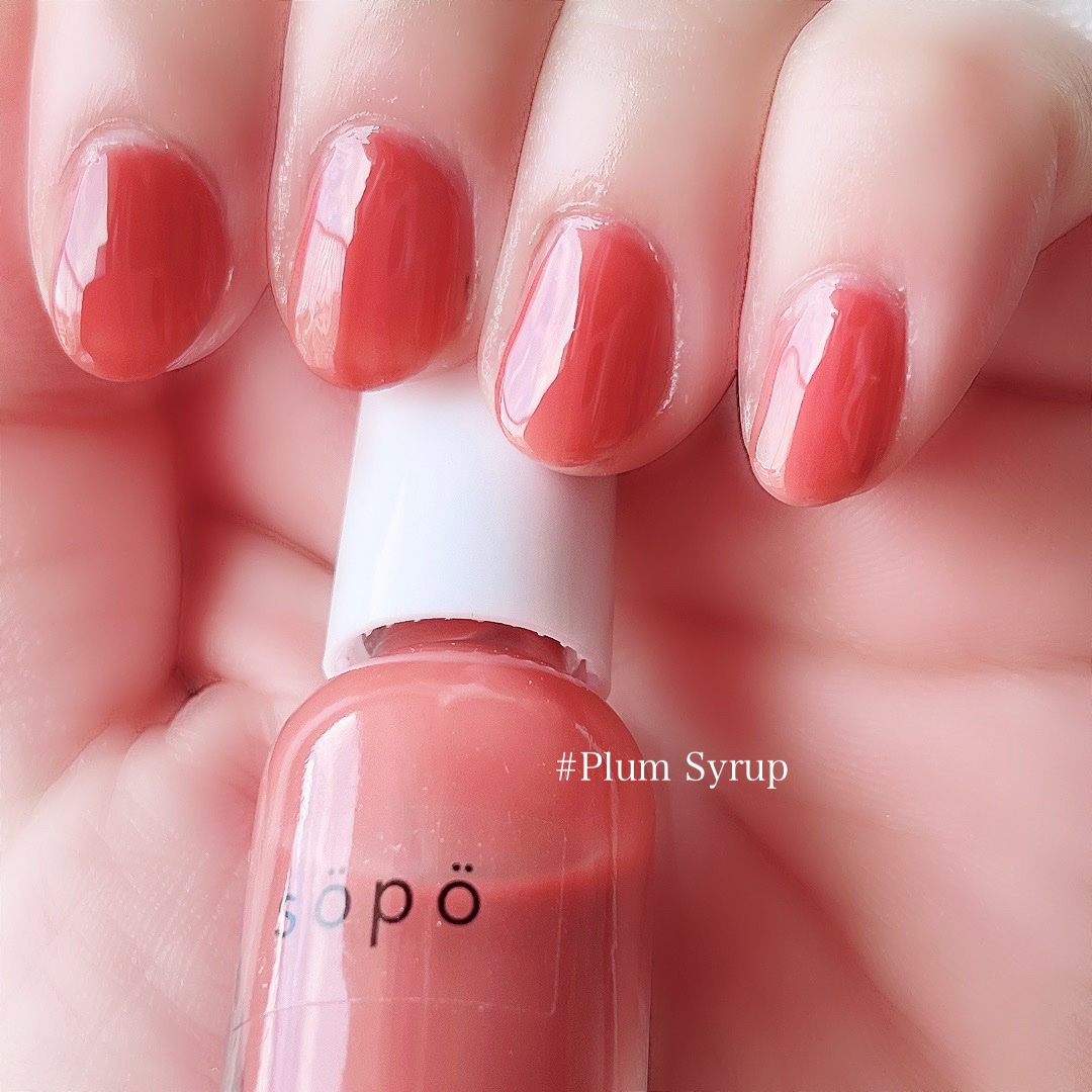 ネイルポリッシュ 18 ヴィンテージデニム＜限定色＞/sopo/マニキュアを使ったクチコミ（3枚目）