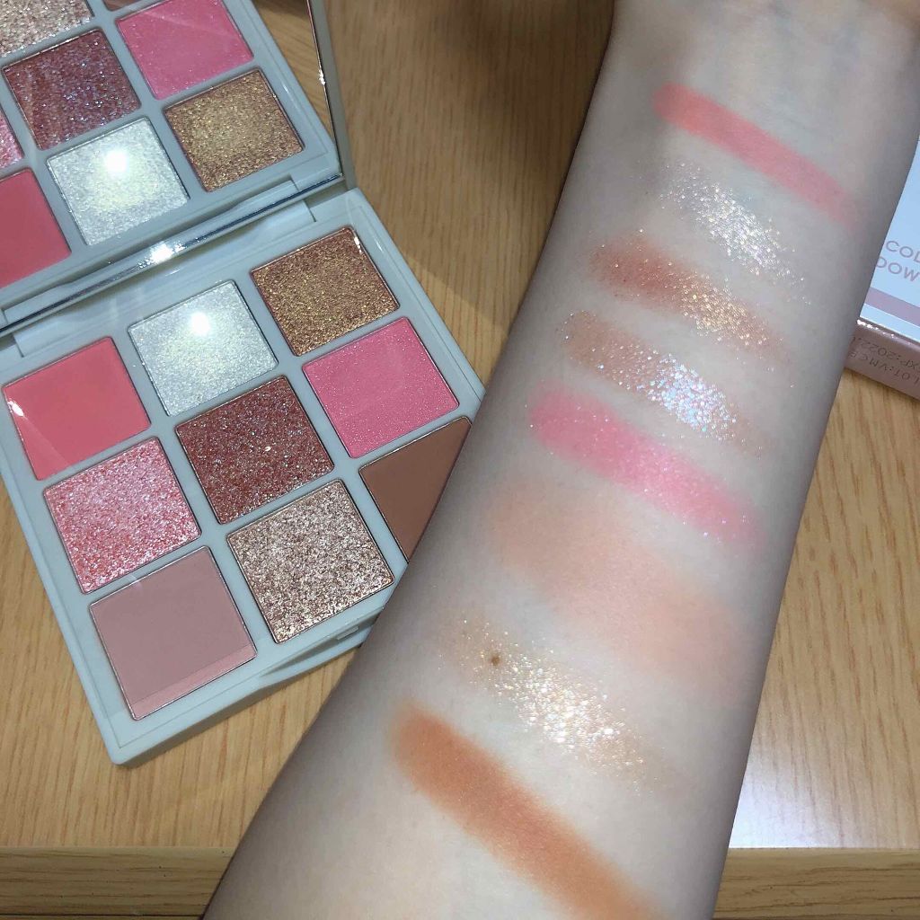 VenusMarble 9色アイシャドウパレット Dreamer(ドリーマー)/Venus Marble/アイシャドウパレットを使ったクチコミ（3枚目）