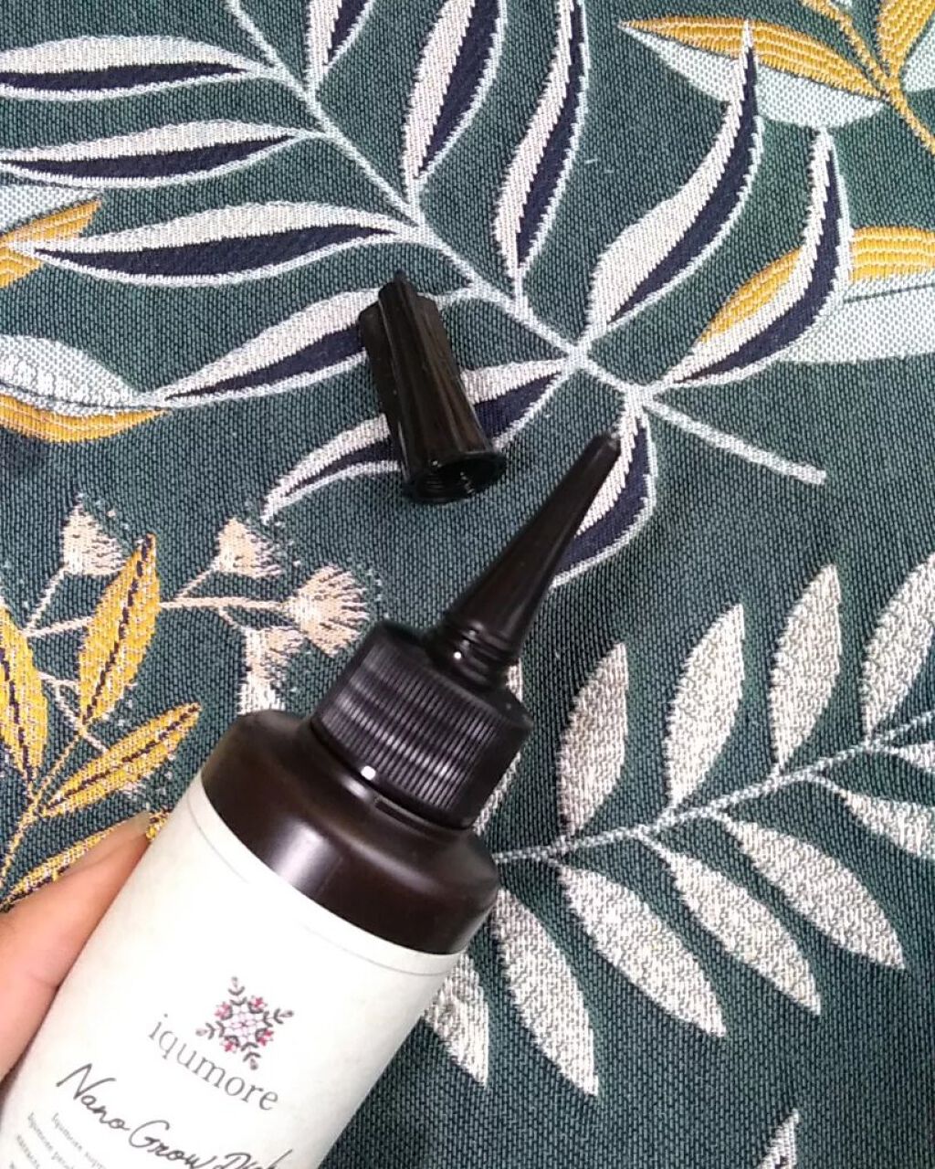 ナノグロウリッチ/iqumore/頭皮ローションを使ったクチコミ（2枚目）