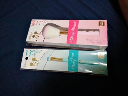 ごくふわっ ミッキーブラシ/DAISO/メイクブラシを使ったクチコミ(1枚目)
