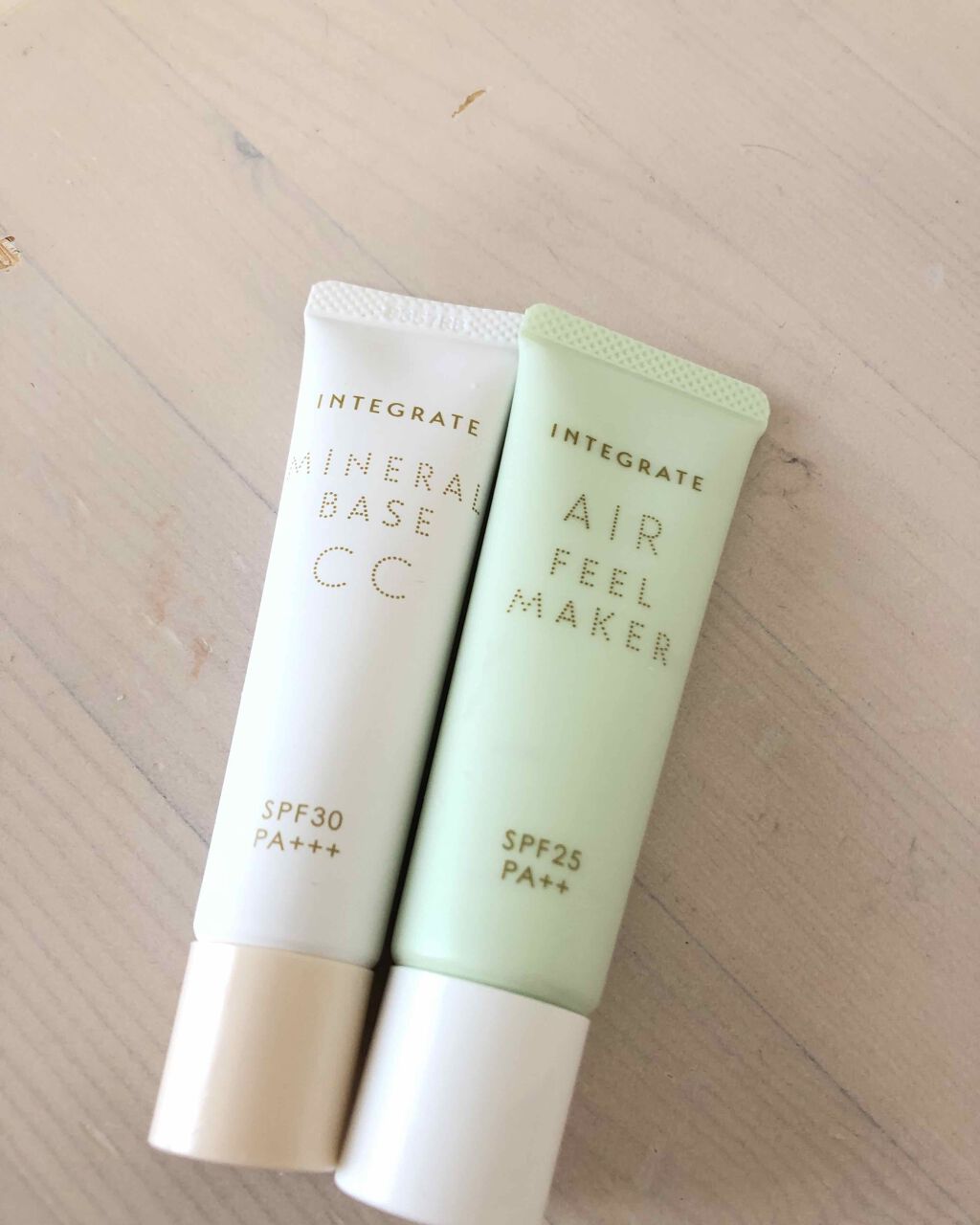 ミネラルベース CC/インテグレート/CCクリームを使ったクチコミ(1枚目)