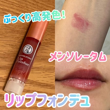メンソレータム リップフォンデュ/メンソレータム/リップバームを使ったクチコミ(1枚目)